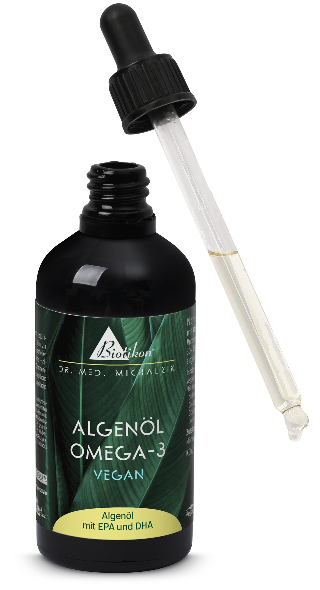 Aceite de Algas Omega-3 Vegano