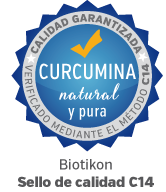 Cúrcuma verificada mediante método C14