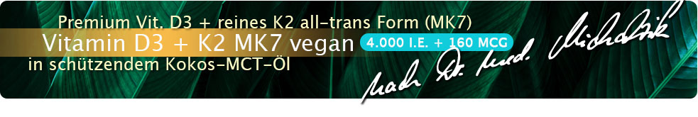 Vitamina D3 + K2 MK7 4.000 UI + 160 mcg gotas veganas