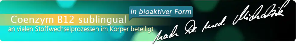 Coenzima B12 bioactivo, sublingual