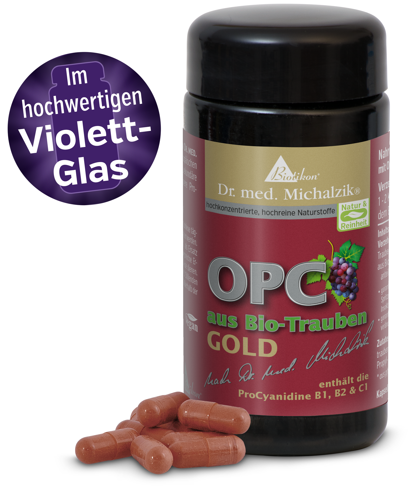 OPC aus Bio-Trauben GOLD – Violettas