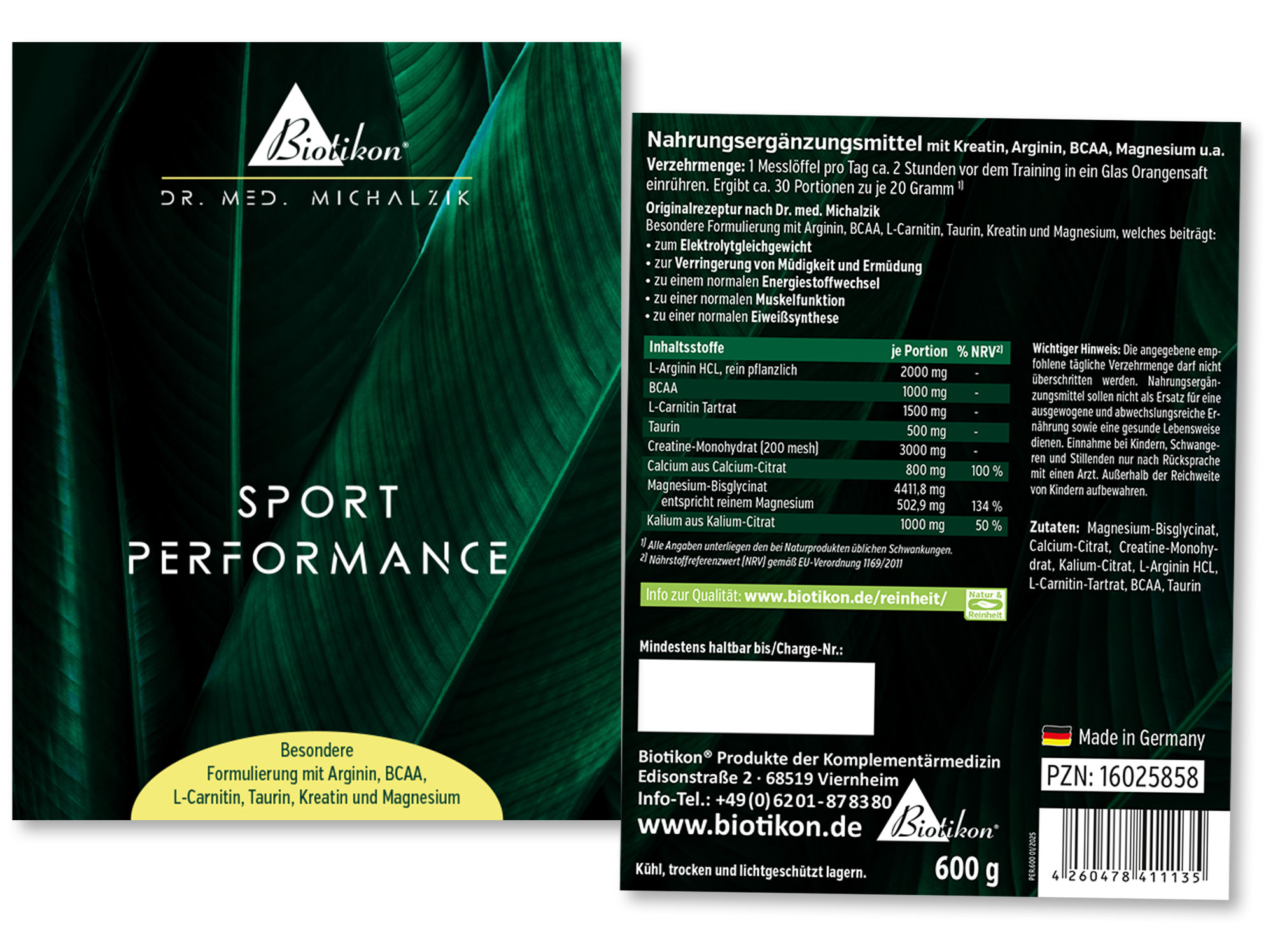 Sport Performance – etiquetas