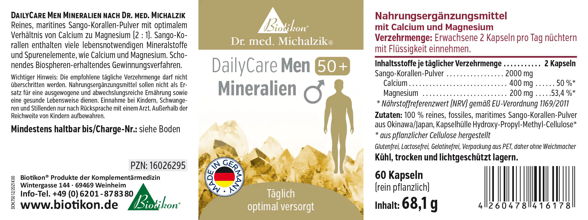 Sango Coral en polvo 2000 mg – 60 cápsulas Suplemento dietético de polvo de coral Sango, 60 cápsulas en envase transparente, material de cápsula dorado, para adultos.
