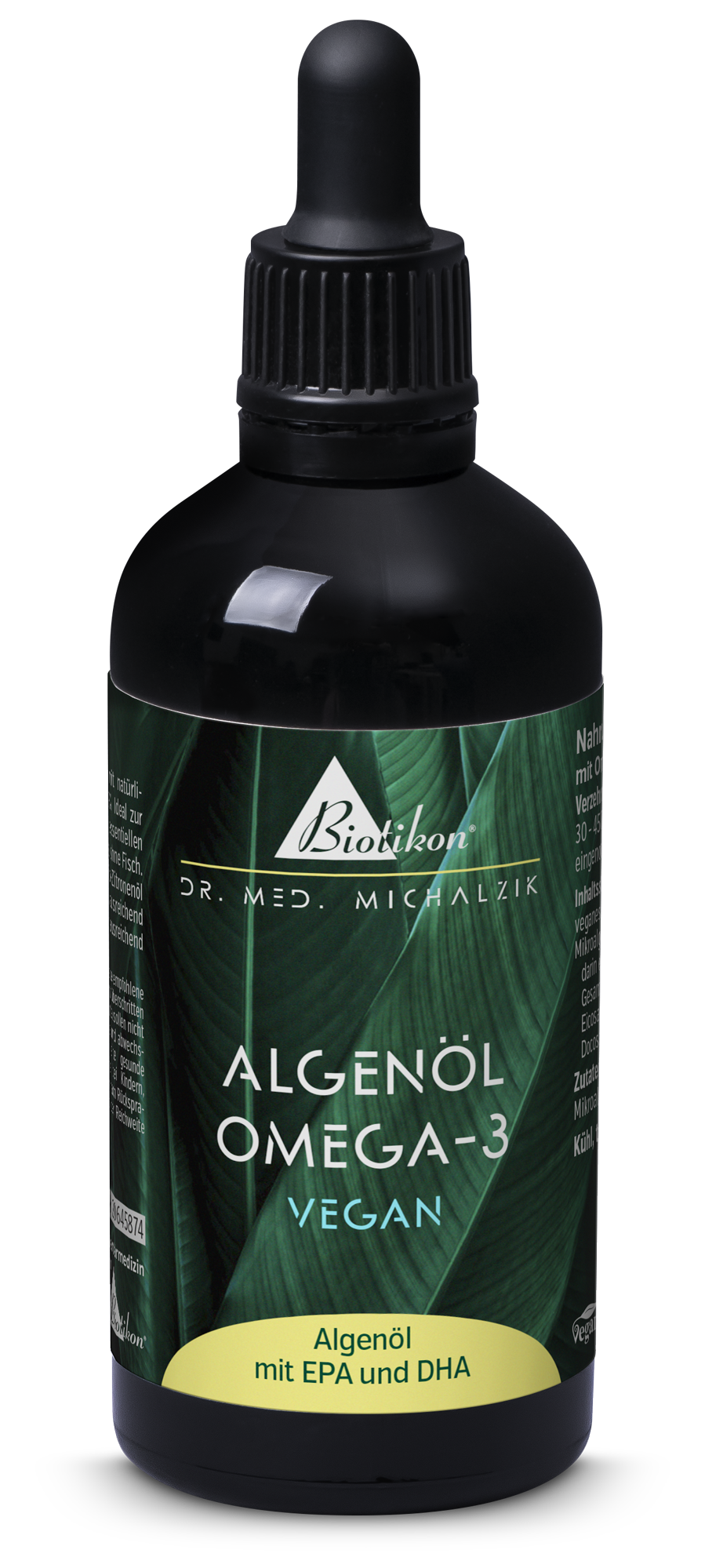 Aceite de Algas Omega-3 Vegano