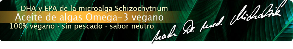 Aceite de Algas Omega-3 Vegano