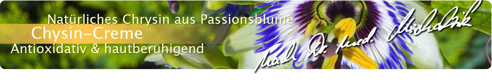 Chrysin-Creme