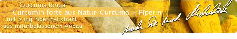 Curcumina forte de cúrcuma natural + piperina