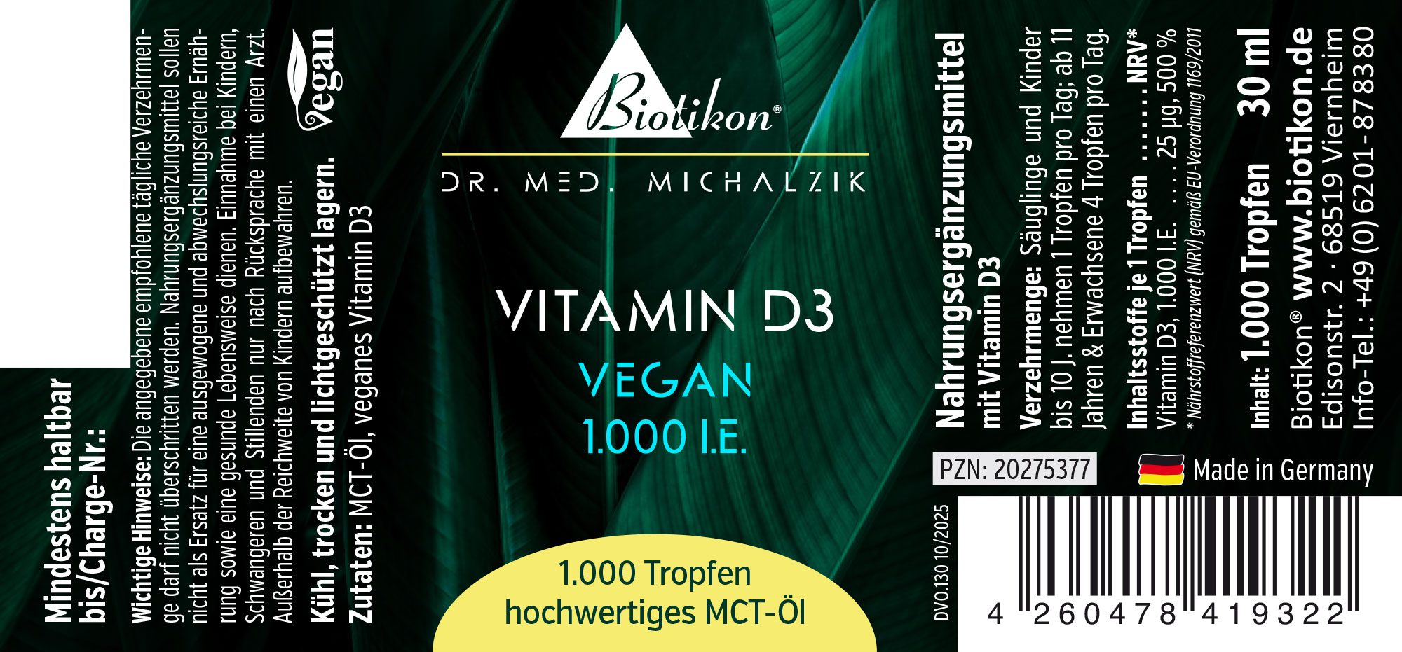 Vitamina D3 1000 UI etiqueta vegana (2) Vitamina D3 1000 UI etiqueta vegana (2)