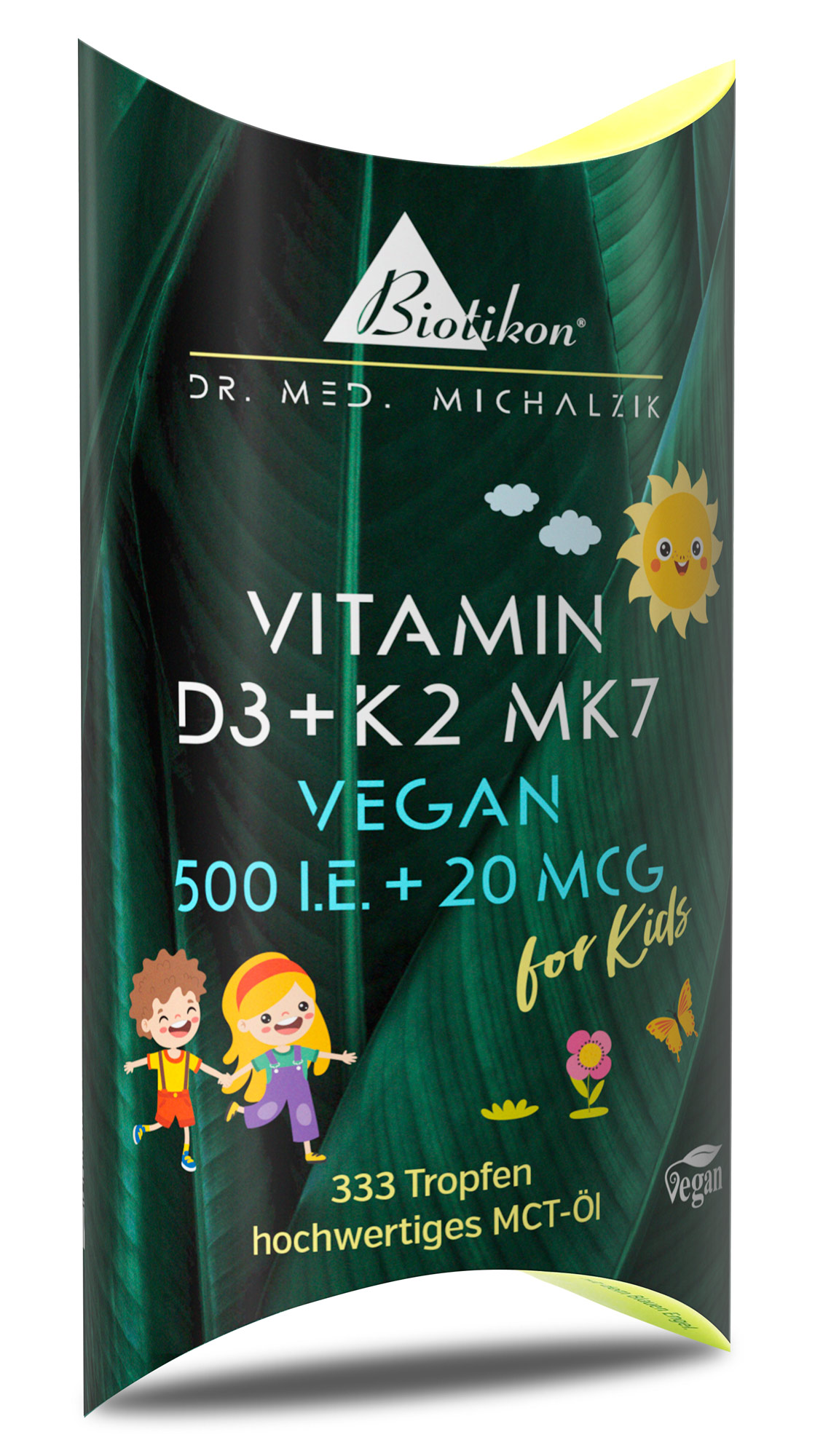 Vitamina D3 K2 Caja Vegana 500 UI Vitamina D3 K2 Caja Vegana 500 UI